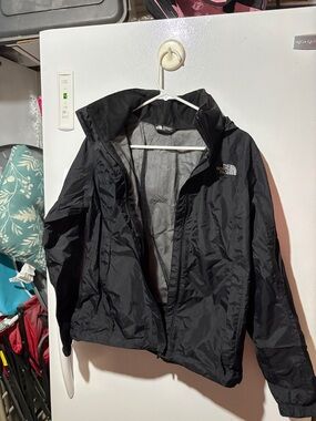 The North Face Black Packable Windbreaker Jacket